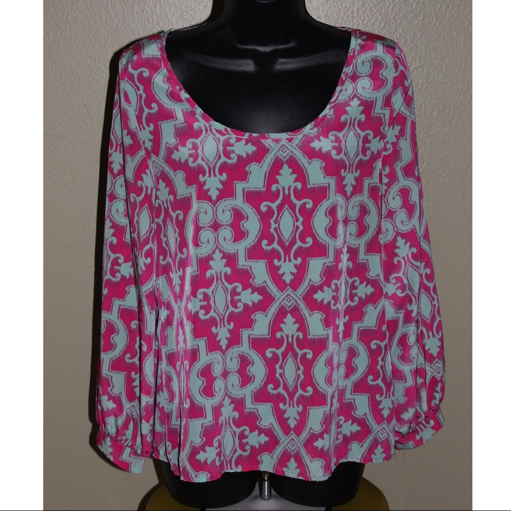 Colorful Blouse- Size Small